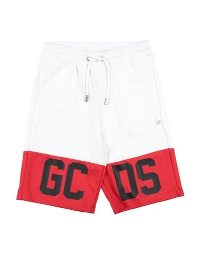 Gcds Mini Bermuda In White