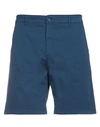 Department Five Department 5 Man Shorts & Bermuda Shorts Blue Size 29 Cotton, Elastane