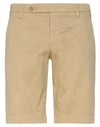 ENTRE AMIS ENTRE AMIS MAN SHORTS & BERMUDA SHORTS CAMEL SIZE 38 COTTON, ELASTANE,13534450EM 12