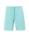 Polo Ralph Lauren Man Shorts & Bermuda Shorts Light Green Size M Cotton, Polyester