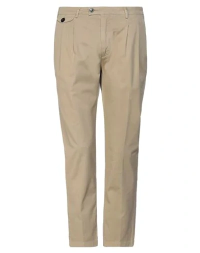 Pmds Premium Mood Denim Superior Pants In Beige