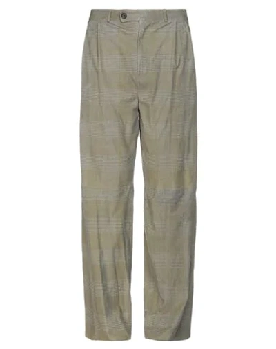 Emporio Armani Casual Pants In Military Green