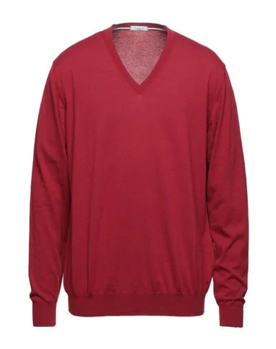 Paolo Pecora Sweaters In Red