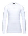 Emporio Armani Sweaters In White