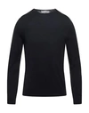 Vneck Sweaters In Dark Blue