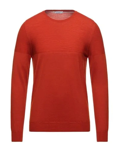 Paolo Pecora Sweaters In Red
