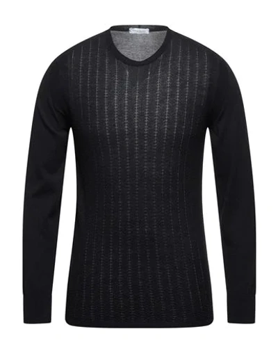 Paolo Pecora Sweaters In Black