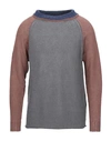 Emporio Armani Sweaters In Grey
