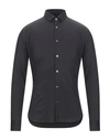 Grey Daniele Alessandrini Shirts In Black