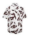 Msgm Shirts In White