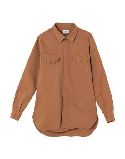 Family First Milano Shirts In Camel