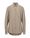 Dolce & Gabbana Shirts In Khaki