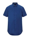 Armani Exchange Shirts In Blue