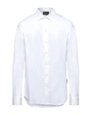 Emporio Armani Logo White Shirt In White