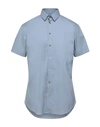 Giorgio Armani Shirts In Pastel Blue