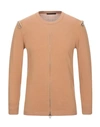 Daniele Alessandrini Sweaters In Camel
