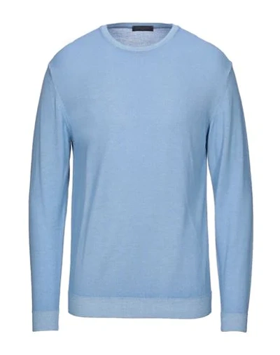 Daniele Fiesoli Sweaters In Pastel Blue