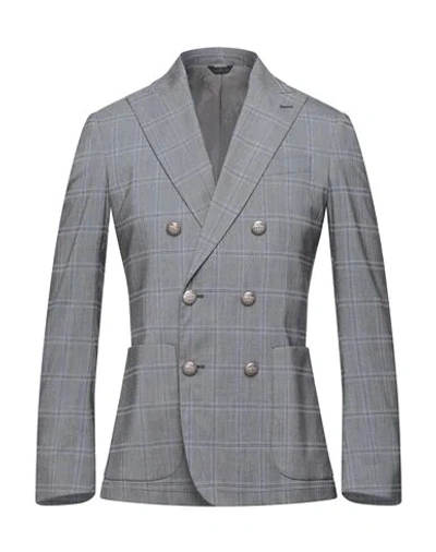Alessandro Dell'acqua Suit Jackets In Grey