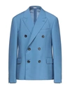 Lanvin Suit Jackets In Azure