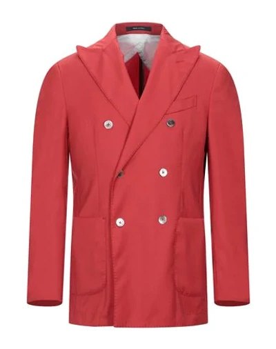 Pulito Suit Jackets In Red