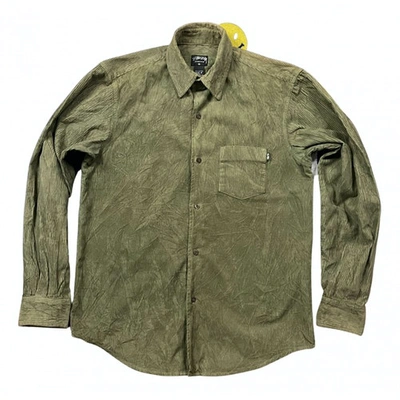 Pre-owned Stussy Shirt In Green