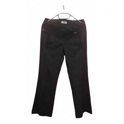 Pre-owned Moschino Large Pants In Black