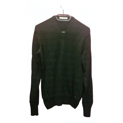 Pre-owned Trussardi Wool Pull In Anthracite