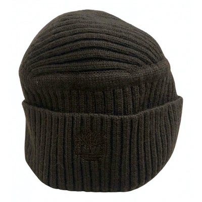 Pre-owned Timberland Wool Hat In Brown