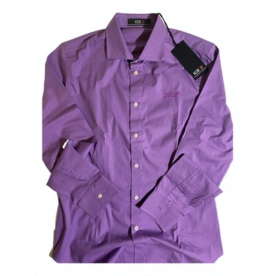 Pre-owned Iceberg Shirt In Purple
