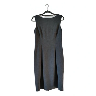 Pre-owned Stefanel Mid-length Dress In Grey