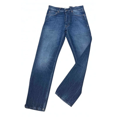 Pre-owned Department 5 Straight Jeans In Blue