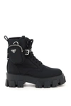 PRADA MONOLITH BOOTS WITH POUCH,11739653