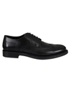 TOD'S PERFORATED DERBY SHOES,XXM62C00C10OLW B999