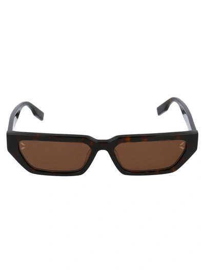 Mcq By Alexander Mcqueen Mq0302s Sunglasses In 002 Havana Havana Brown