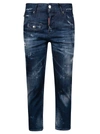 DSQUARED2 DISTRESSED DETAIL JEANS,11739183