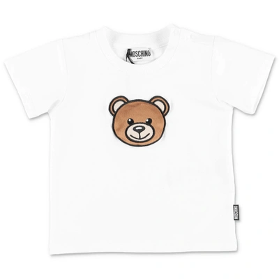 Moschino Babies' Kids T-shirt For For Boys And For Girls In White