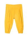 FENDI YELLOW TROUSERS,BFF140AEXZ F1BW2