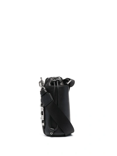 Karl Lagerfeld K/letters Bottle Holder In Black
