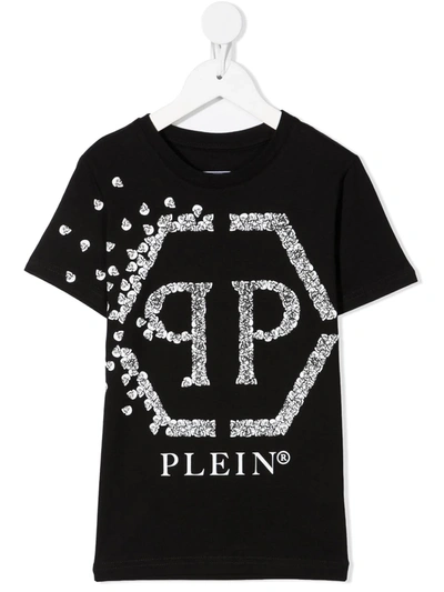 Tシャツ・カットソー PHILIPP PLEIN 'Hexagon' T-shirt Philipp Plein hexagon-logo T-shirt | Black | FARFETCH