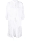 SEE BY CHLOÉ TIERED COTTON SHIRT DRESS