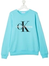 CALVIN KLEIN LOGO PRINT SWEATSHIRT