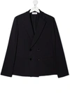 PAOLO PECORA TEEN DOUBLE BREASTED BLAZER