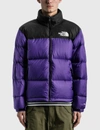 The North Face 1990 Retro Nupste Puffer Jacket In Purple In Purple