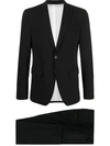 Dsquared2 Single-breasted Wool Suit In Black