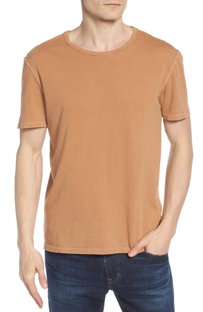 Ag Ramsey Crew Neck T-shirt In Weathered Dusty