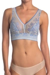 Wacoal Net Effect Bralette In Lilgry/blp