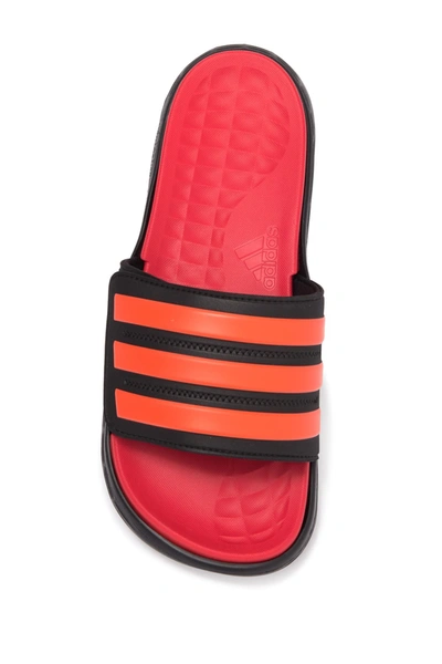 Adidas Originals Adidas Men's Duramo Sl Slide Sandals In Cblack/sol