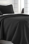 Southshore Fine Linens Vilano Springs Oversized Quilt Set In Black