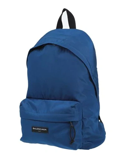 Balenciaga Backpacks & Fanny Packs In Blue
