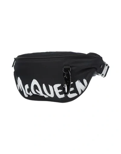 Alexander Mcqueen Bum Bags In Black